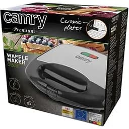 Вафельниця бутербродниця Camry CR 3019 700Вт ceramic - мініатюра 4