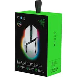 Комп'ютерна мишка Razer Basilisk V3 Pro 35K Wireless/Bluetooth White (RZ01-05240200-R3G1) - мініатюра 8