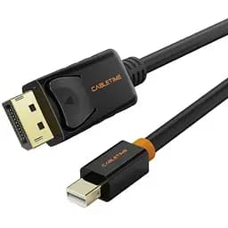 Кабель Сabletime Mini DisplayPort - DisplayPort (M/M), 3 м, 4K, Black (CD49N)