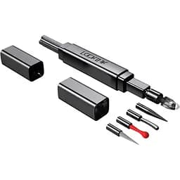 Ексклюзивний тиклер Lockink 5-head Flirting Tickler - Grey з п'ятьма насадками