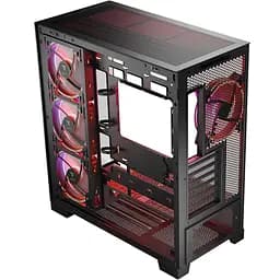 Корпус Modecom VOLCANO SPACE APEX ARGB 4x140 мм fans MIDI USB 3.0x2+TYPE-C BLACK без БЖ ATX (AT-SPACE-PG-10-000000-000) - мініатюра 3