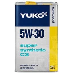 Моторное масло Yuko SUPER SYNTHETIC C3 5W-30 4л (4820070245660)
