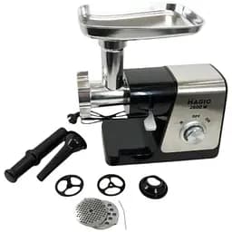 Електрична м'ясорубка з насадками для овочів Magio MG-262 2600 Вт