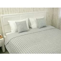 Набор Grey Braid покрывало и 2 подушки (К_993.52У_Grey Braid)