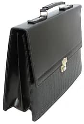 Діловий портфель зі штучної шкіри Portfolio 40х28х6-12 см sum0025042 - мініатюра 5