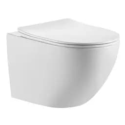 Унитаз подвесной Mixxus Ellipse-0306-T3 520x360x365 мм, система смыва Tornado 3.0 MI6704, Белый