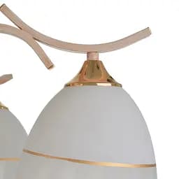 Люстра стельова Brille класична E27 60W BG (LK-674C/5) - мініатюра 7