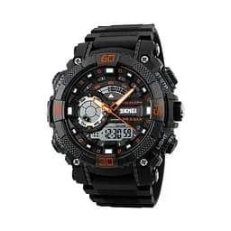 Мужские спортивные наручные часы Skmei 1228 Оранжевый