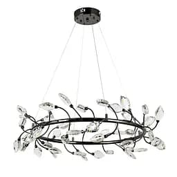 Люстра LED Levistella 7989300-48 led (800) PLBK, 32W, чорний акрил, регульована температура світла, сучасний стиль для дому