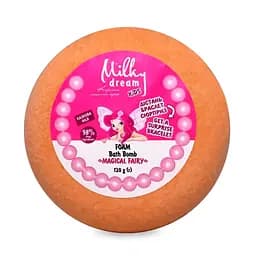 Детская шипучая бомба для ванны Milky Dream Сказочная Фея с браслетом 120 г