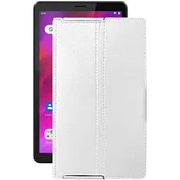 Чохол StatusCASE з екошкіри для планшету Lenovo Tab M7 (3rd Gen) Білий