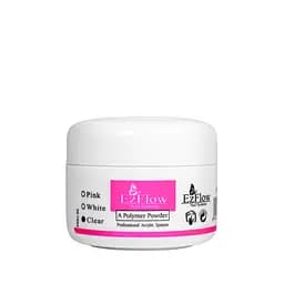Акриловая пудра для наращивания ногтей EzFlow A POLIMER Powder Professional Acrylic Nail System прозрачная 10г