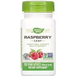 Червона малина Nature's Way Red Raspberry листя 900 мг 100 капсул