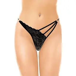 Трусики-стринги Softline String 2271 M/L черный