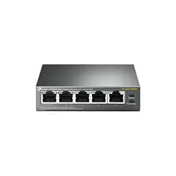 Комутатор TP-Link TL-SG1005P 5 LAN 10/100/1000 Mb некерований металевий корпус