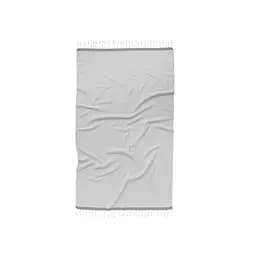 Рушник Barine Pestemal - Basak 95x165 Light Grey-Grey сірий