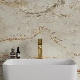 Змішувач для раковини Omnires Contour gold (CT8010GLB) - мініатюра 3