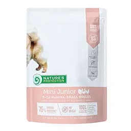 Сухий корм для цуценят малих порід Nature's Protection 500 г - мініатюра 2