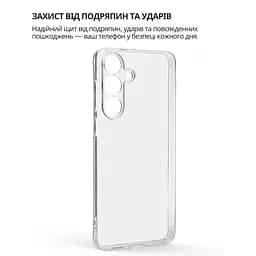 Чохол до мобільного телефона BeCover Silicone Samsung Galaxy S25 FE SM-S731 Transparent (714389) - мініатюра 3