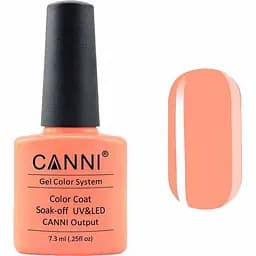 Гель-лак Canni Color Coat Soak-off UV&LED 141 пастельный оранжевый 7.3 мл