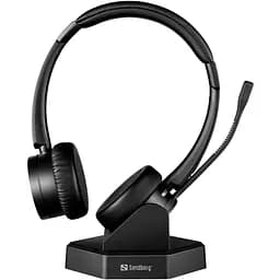 Гарнітура Sandberg Wireless Office Headset Pro+, Bluetooth, Black - мініатюра 2