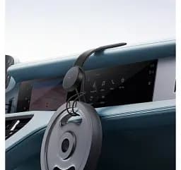 Автомобільний тримач холдер Baseus C02 Magnetic Phone Holder SUCC000201 Black - мініатюра 7