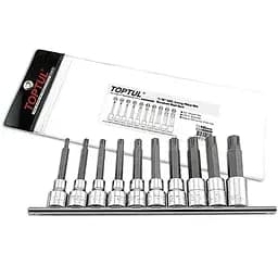 Комплект головки з насадкою 1/2 RIBE M5-M16 10 од. Toptul hoz0007965