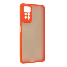 Чехол панель-накладка для Xiaomi Redmi Note 12 Pro 4G, Frosted Matte, красный, противоударный чехол с защитой всего корпуса, термополиуретан TPU + поликарбонат PC, ArmorStandart (ARM68326)