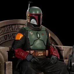 Статуетка Star Wars Boba Fett on Throne (Зоряні війни) - мініатюра 5