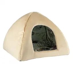Будиночок-юрта для тварин Пухастики, 40х40 см, бежевий (ЮП-1)