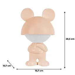 Світильник-нічник Kite LED з акумулятором Dreamy Mouse персиковий (K25-315-2-4) - мініатюра 5
