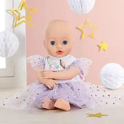 Одяг для ляльки Baby Born Annabell Бузкова сукня 43 см (710296) - мініатюра 5