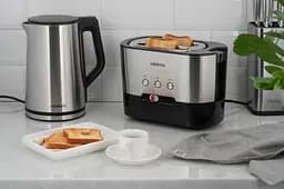 Тостер T-K210, Steel/Black, 1000W ARDESTO teh0023515 - мініатюра 7