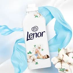 Кондиціонер для білизни Lenor Свіжість бавовни 2x1200 мл - мініатюра 3