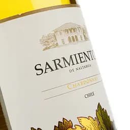 Вино Sarmientos de Tarapaca Chardonnay, біле, сухе, 13%, 0,75 л (21421) - мініатюра 3