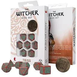 Набір кубиків The Witcher Dice Set. Triss - Merigold the Fearless , 7 шт. (SWTR02)