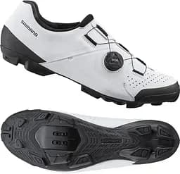 Веловзуття Shimano M XC300 46 Білий (1096-ESHXC300MGW01S46000) - мініатюра 2