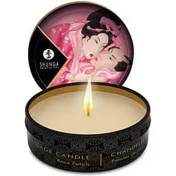 Масажна свічка Shunga Mini Massage Candle - Rose Petals (30 мл)