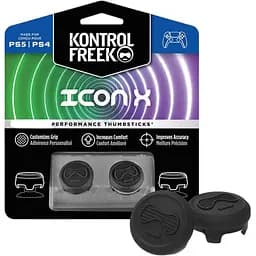 Накладки на стики KontrolFreek Icon X 2-pack для PS4/PS5 Black [125174]