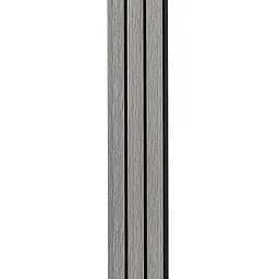 Рейка декоративна Wall Sticker PS 2900х120х12 мм Світло-сірий дуб SW-00001740 - мініатюра 5