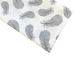 Хлопковая пеленка Moontime 100х80см "Перья"