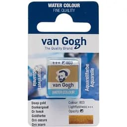 Акварельная краска Van Gogh (803) Темное золото, кивета
