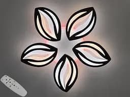 Світлодіодна люстра з димером та led підсвічуванням, 75W