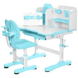 Детская парта Bambi M 5798-4 со стульчиком с мультипозиционным регулированием и подставкой для книг