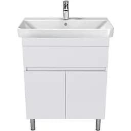 Тумба Мойдодир City White 70 з умивальником Vivace 70 Білий підлогова Білий