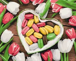 Картина по номерам на подрамнике Brushme Пакет любви