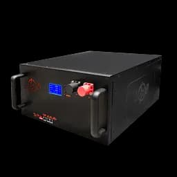 Акумулятор LP LiFePO4 51,2V - 160 Ah (8192Wh) (BMS 200A/100А) LCD метал RM Smart RS485/CAN - мініатюра 4