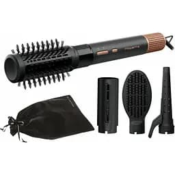 Фен-щітка Rowenta Air Shape 1300 Вт чорно-золота (UB9820E0)