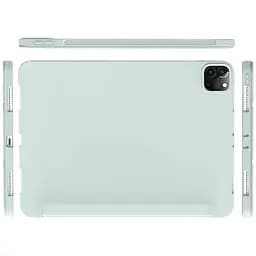 Чохол-книжка BeCover Tri Fold Soft TPU Silicone для Apple iPad Pro 12.9 2020/2021/2022 Light Green (711738)