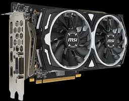 Відеокарта AMD Radeon RX 580 8GB MSI Armor (RX 580 ARMOR 8G) Б/В - мініатюра 2